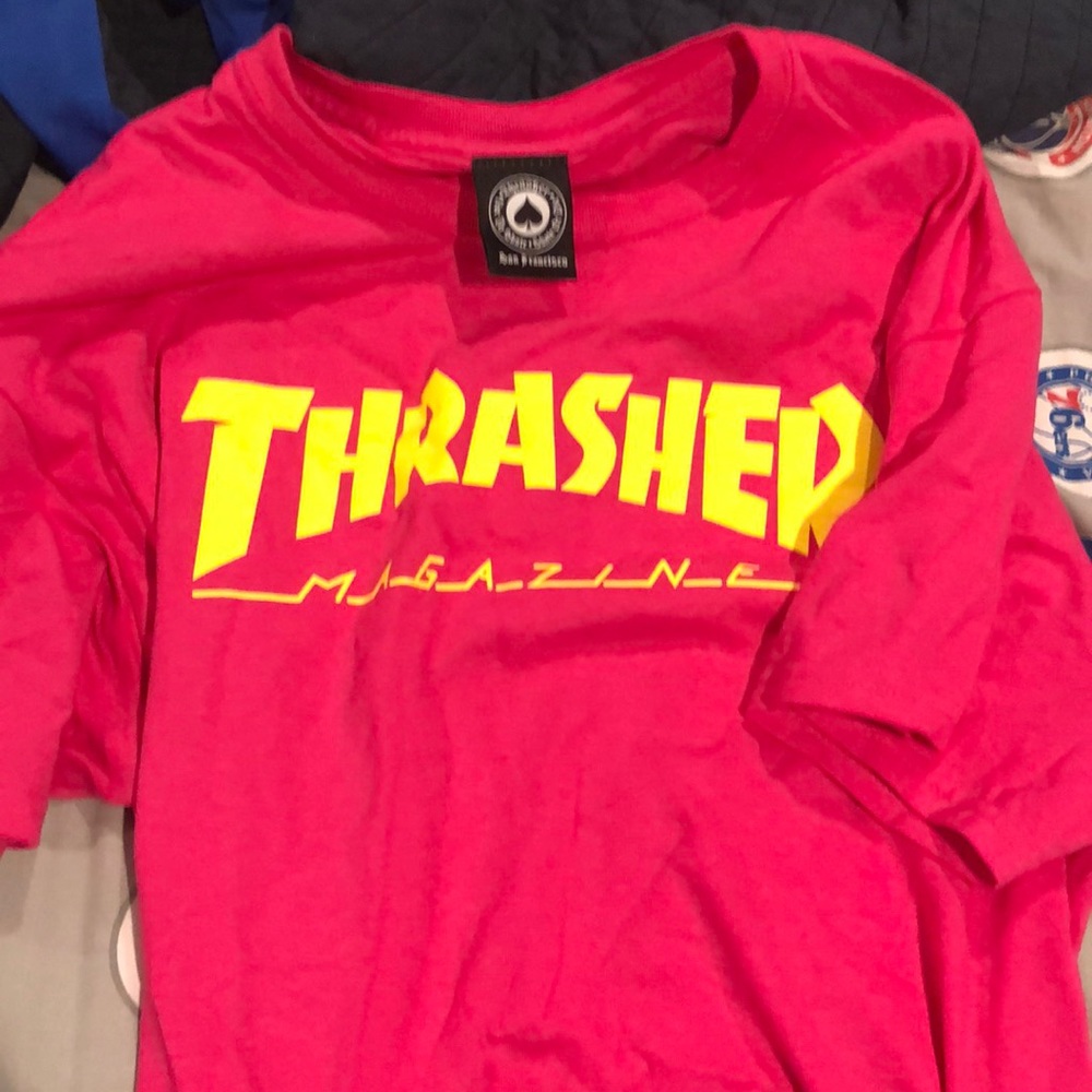 Thrasher pink shirt size large